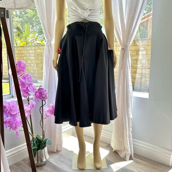 Pinup Couture Black Skirt Women’s Size L Large Retro Red Pockets,Specials : American Fashion Style Bags On Sale